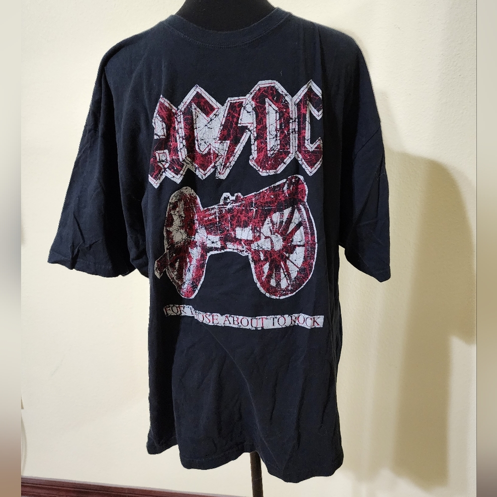 AC/DC For Those About To Rock - 2007 concert t-shirt XXL